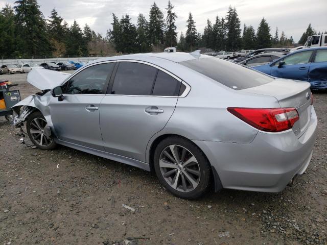  SUBARU LEGACY 2016 Сріблястий