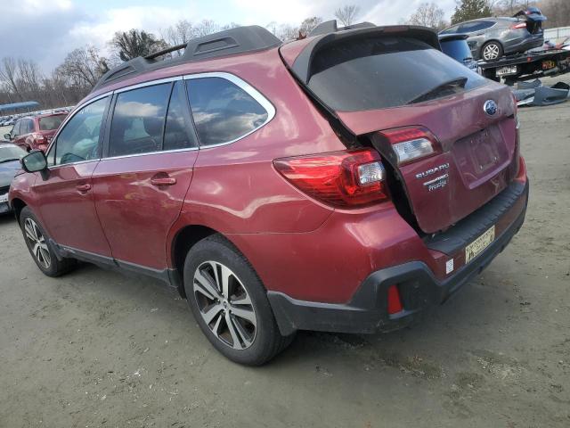  SUBARU OUTBACK 2018 Burgundy