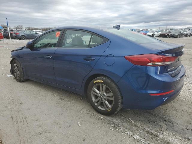  HYUNDAI ELANTRA 2018 Blue