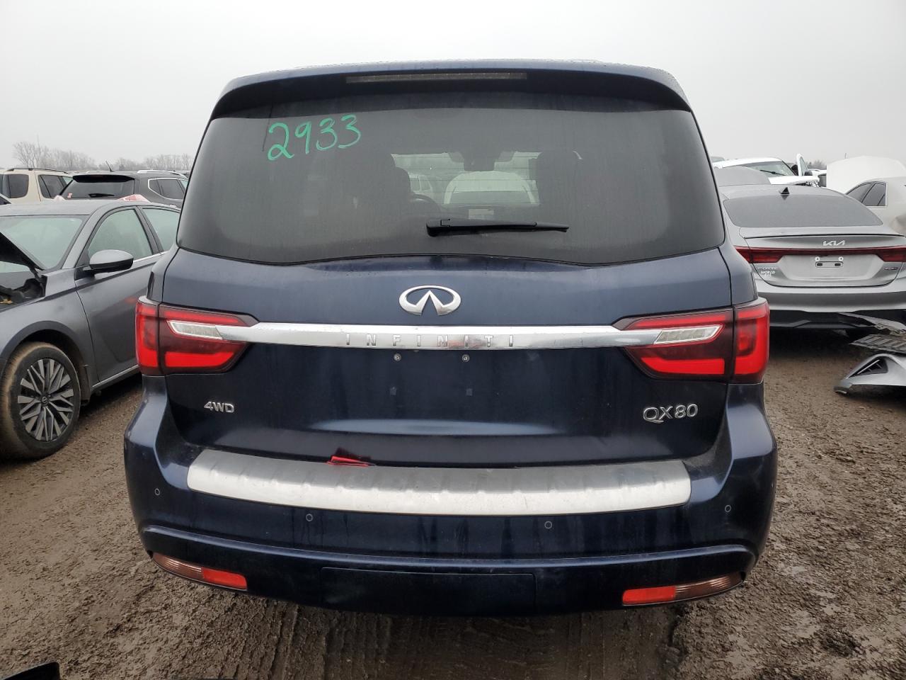 2020 Infiniti Qx80 Luxe VIN: JN8AZ2NE1L9254847 Lot: 85972794