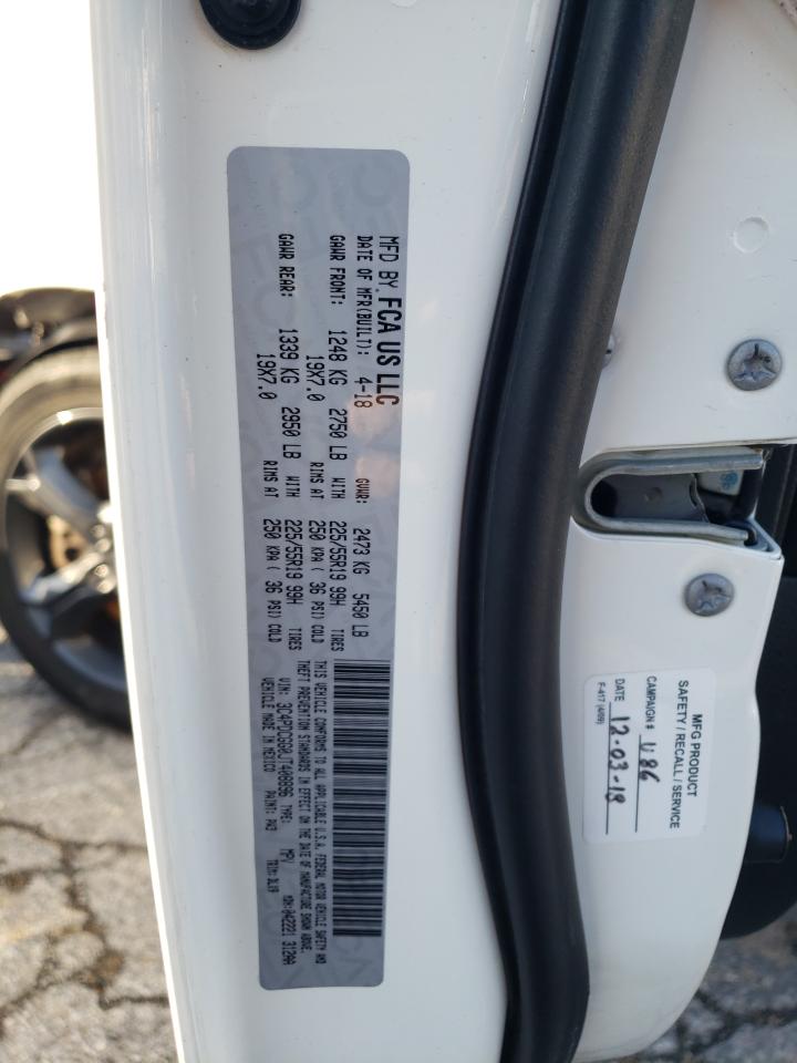 2018 Dodge Journey Crossroad VIN: 3C4PDCGG0JT408896 Lot: 84693634