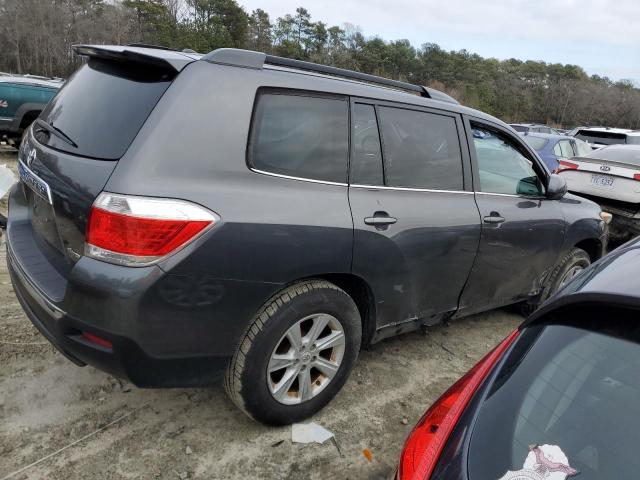  TOYOTA HIGHLANDER 2012 Сірий