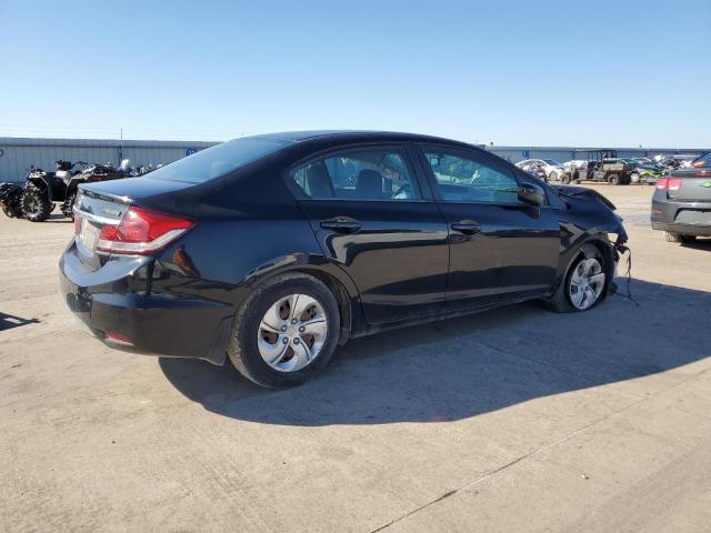 Sedans HONDA CIVIC 2015 Czarny