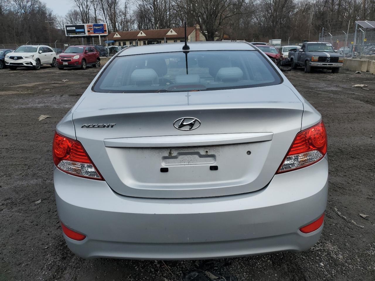 VIN KMHCT4AE2EU590588 2014 HYUNDAI ACCENT no.6