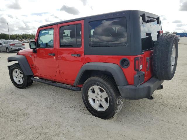  JEEP WRANGLER 2018 Czerwony