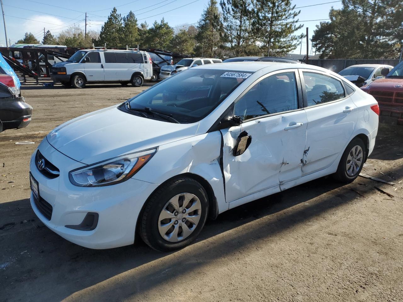 KMHCT4AE9GU974077 2016 HYUNDAI ACCENT - Image 1