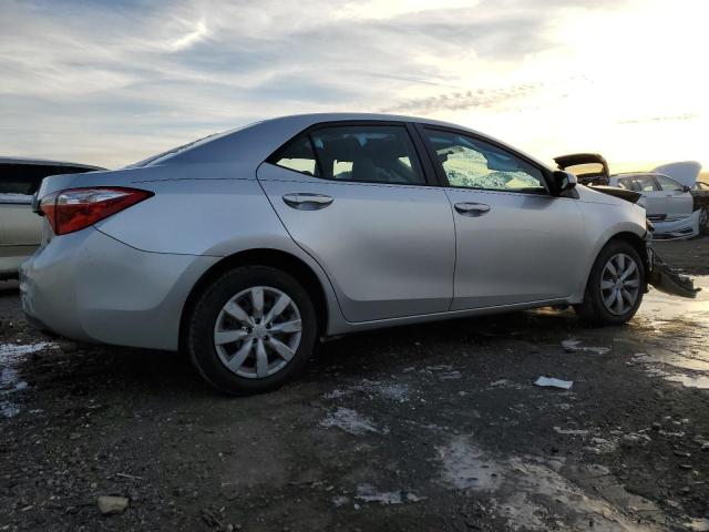  TOYOTA COROLLA 2015 Srebrny