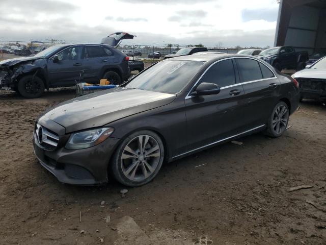  MERCEDES-BENZ C-CLASS 2017 Brown