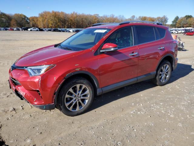  TOYOTA RAV4 2016 Красный