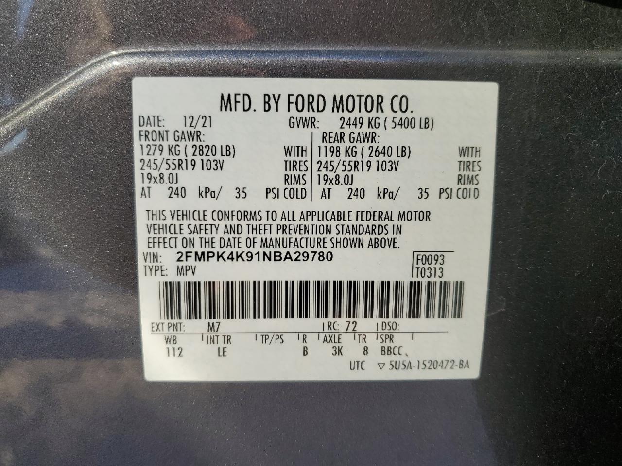 2022 Ford Edge - Image 13