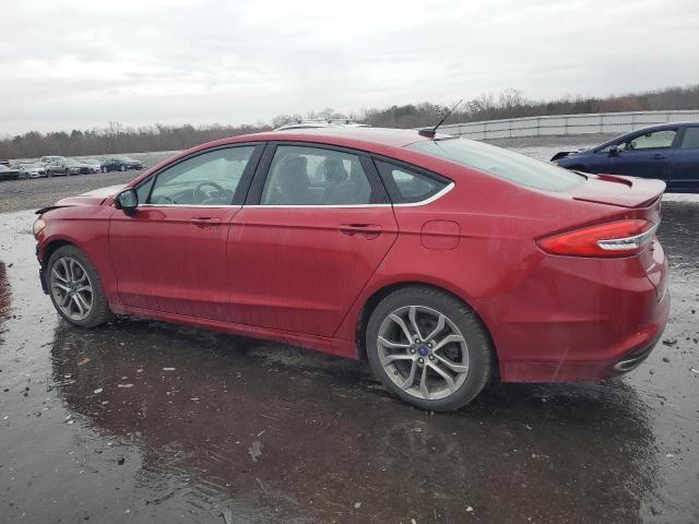 Sedans FORD FUSION 2017 Czerwony