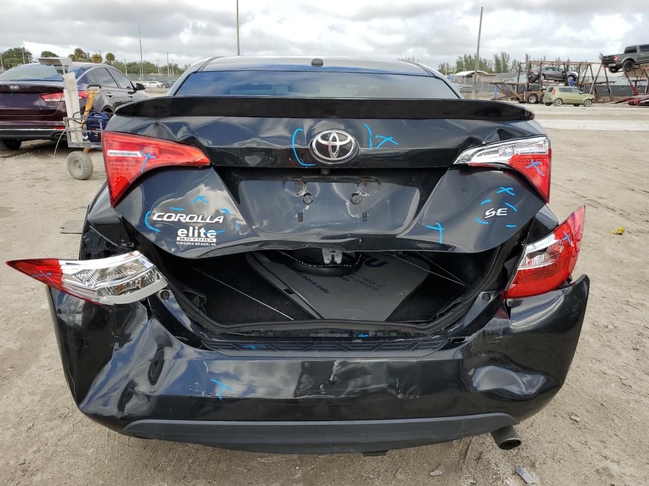 VIN 2T1BURHEXHC815034 2017 TOYOTA COROLLA no.6