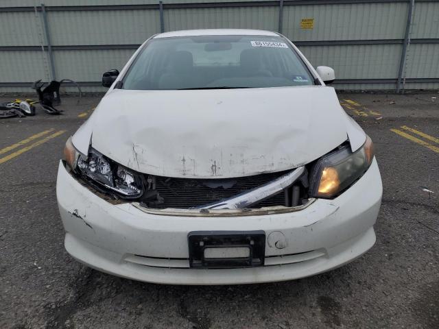  HONDA CIVIC 2012 White