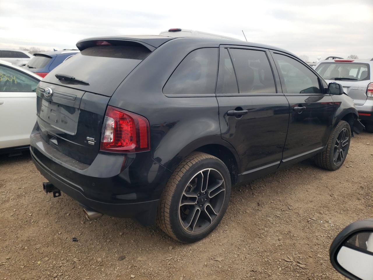 VIN 2FMDK4JCXEBA69503 2014 FORD EDGE no.3