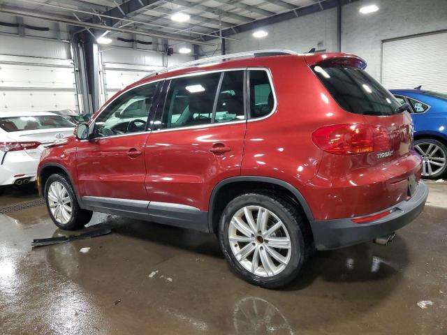  VOLKSWAGEN TIGUAN 2013 Czerwony