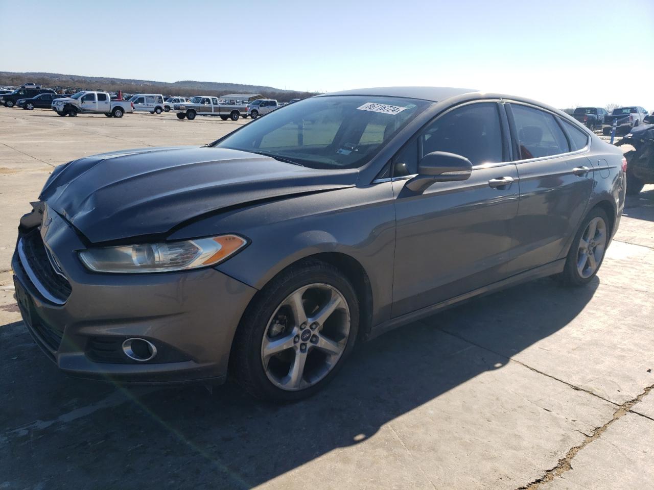 VIN 1FA6P0HDXE5371227 2014 FORD FUSION no.1