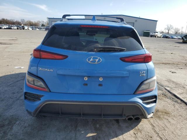 HYUNDAI KONA 2022 Синий