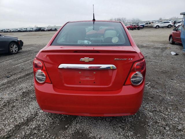  CHEVROLET SONIC 2013 Red