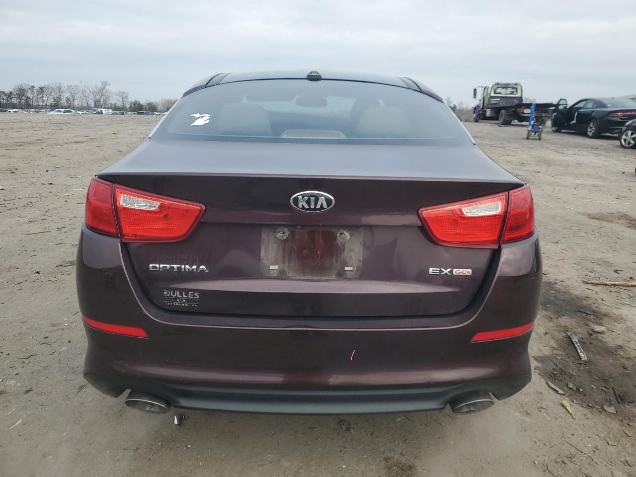 VIN 5XXGN4A7XEG349661 2014 KIA OPTIMA no.6