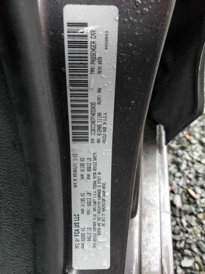 VIN 1C3CCCAB7FN655035 2015 CHRYSLER 200 no.13