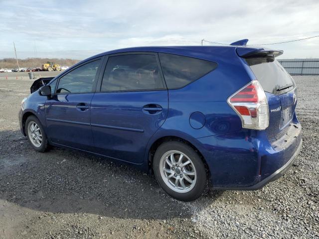  TOYOTA PRIUS 2016 Blue