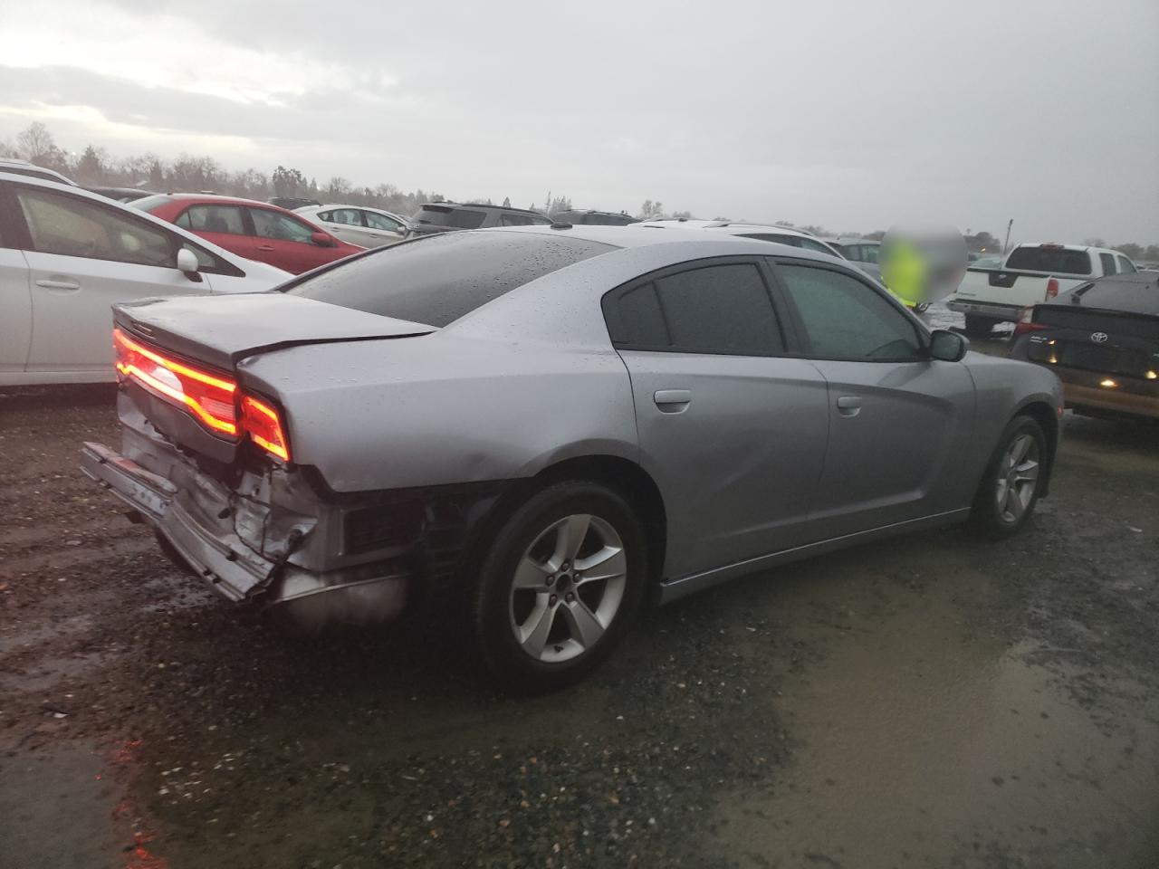 VIN 2C3CDXHG4EH274997 2014 DODGE CHARGER no.3