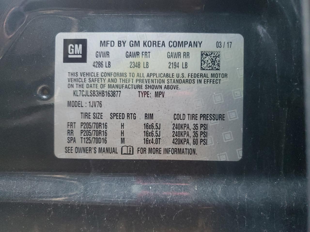 2017 Chevrolet Trax - Image 13