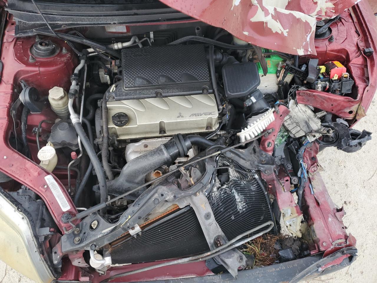 2006 Mitsubishi Galant Es Medium VIN: 4A3AB36F86E032053 Lot: 86994774