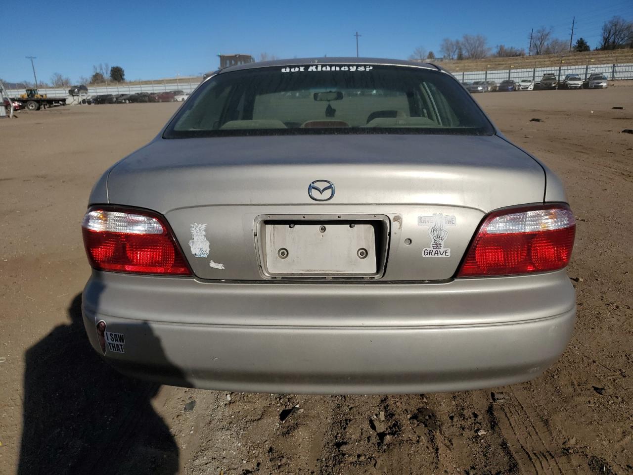 2002 Mazda 626 Lx VIN: 1YVGF22C125279863 Lot: 87103664