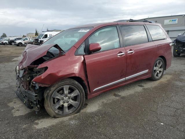  TOYOTA SIENNA 2014 Бургунді