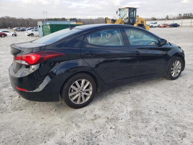 Sedans HYUNDAI ELANTRA 2014 Czarny