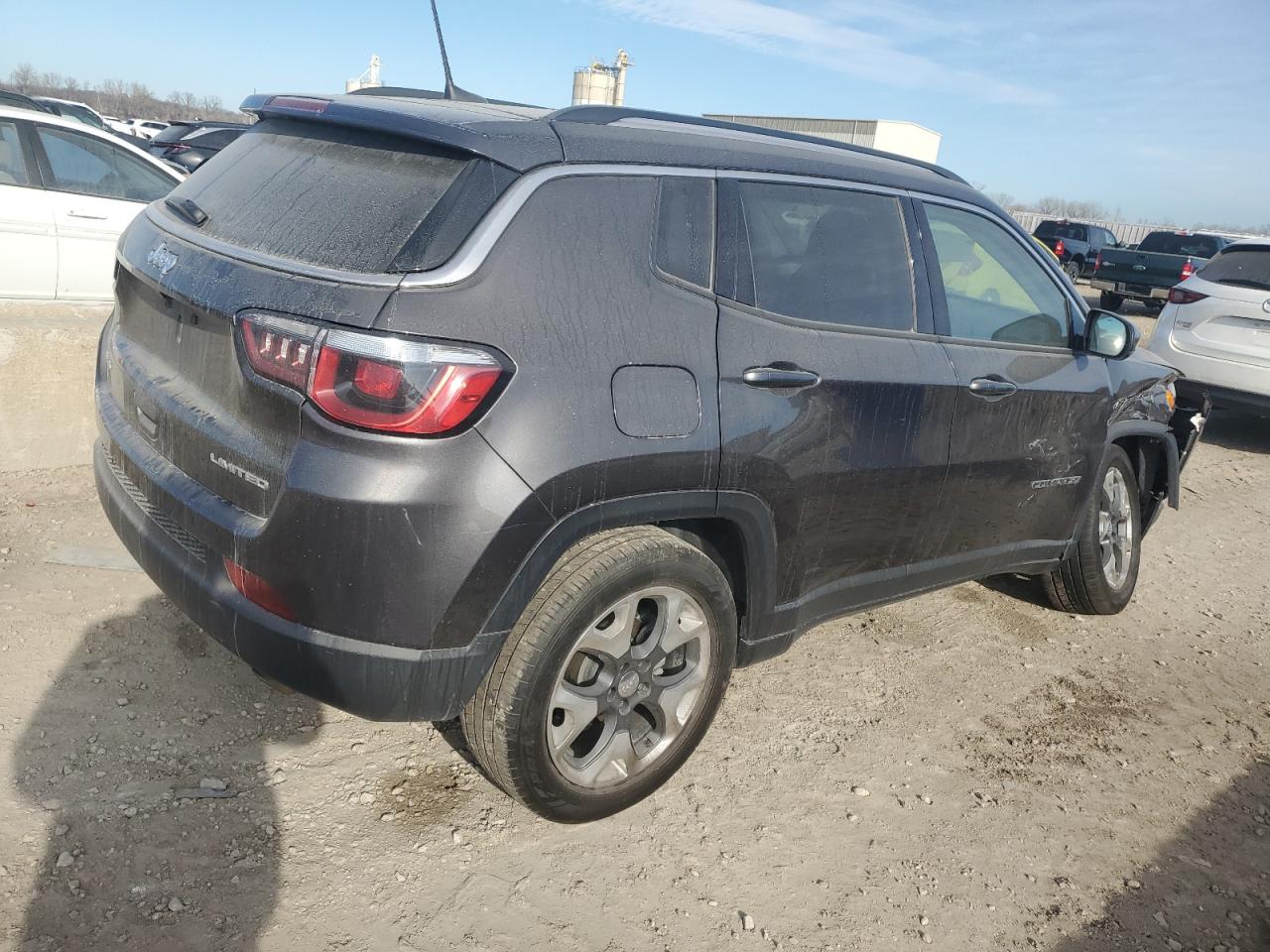 2019 Jeep Compass Limited charcoal null gas 3C4NJDCB8KT776020 photo #4