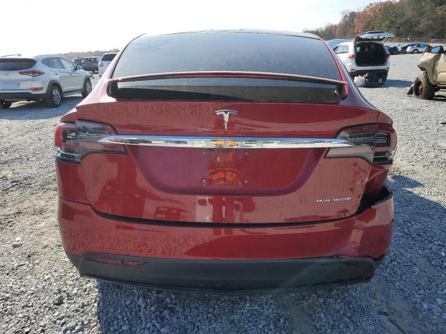  TESLA MODEL X 2019 Красный