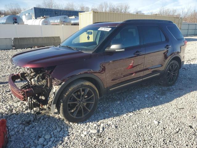  FORD EXPLORER 2018 Burgundy