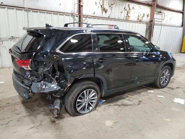  TOYOTA HIGHLANDER 2019 Czarny