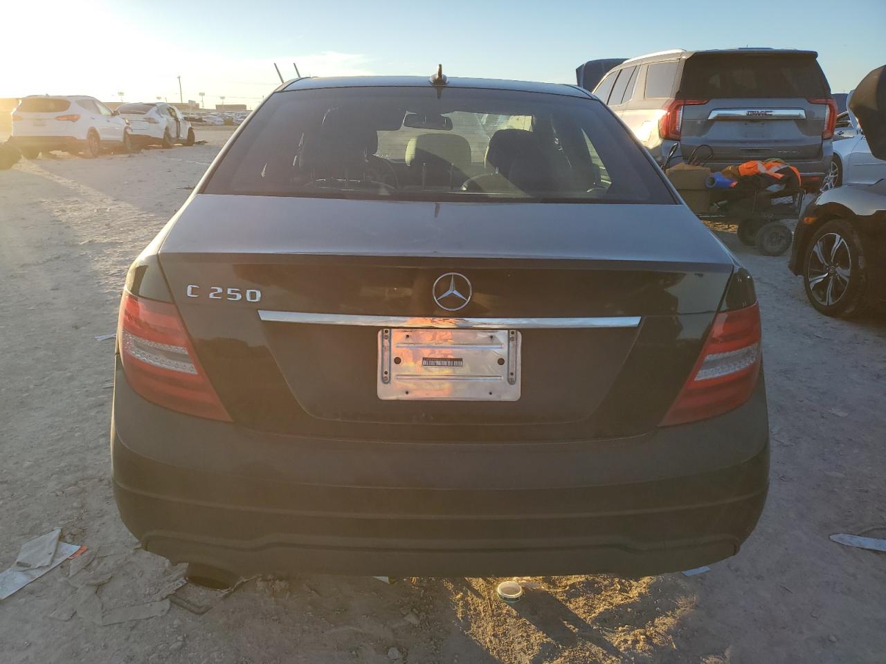 VIN WDDGF4HB6EG257145 2014 MERCEDES-BENZ C-CLASS no.6