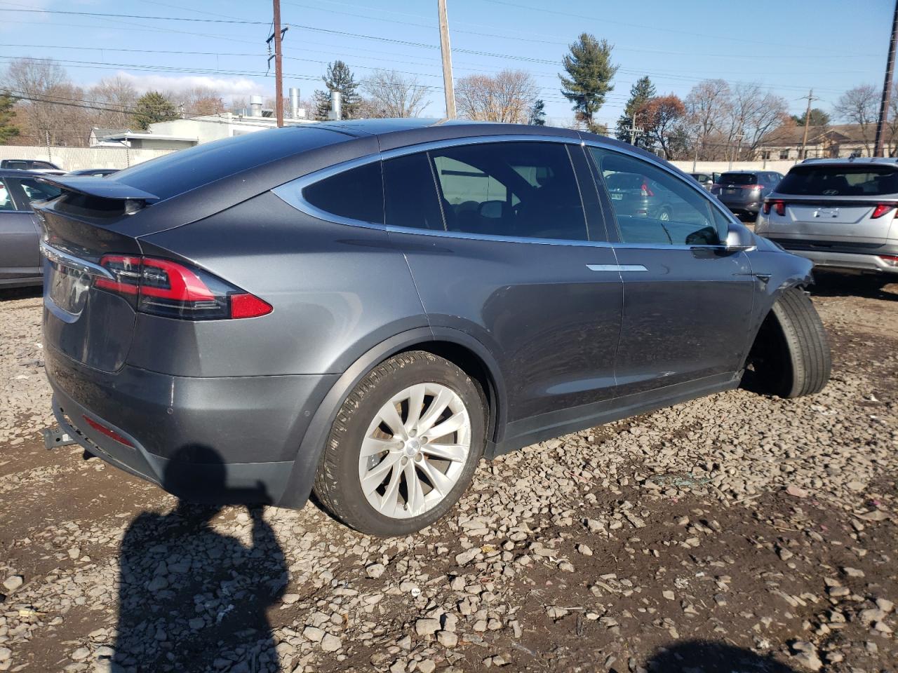 VIN 5YJXCDE29LF303436 2020 TESLA MODEL X no.3