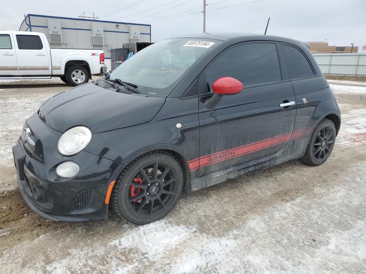 2012 Fiat 500 Abarth VIN: 3C3CFFFH6CT330779 Lot: 86975194