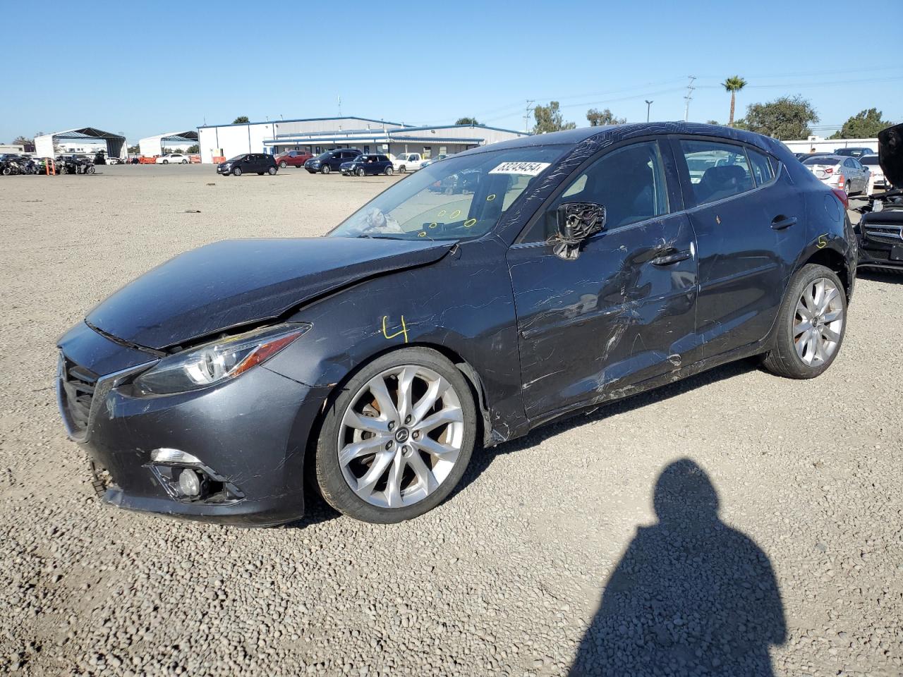 VIN JM1BM1M34E1162710 2014 MAZDA 3 no.1