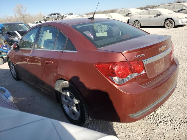 Sedans CHEVROLET CRUZE 2012 Orange