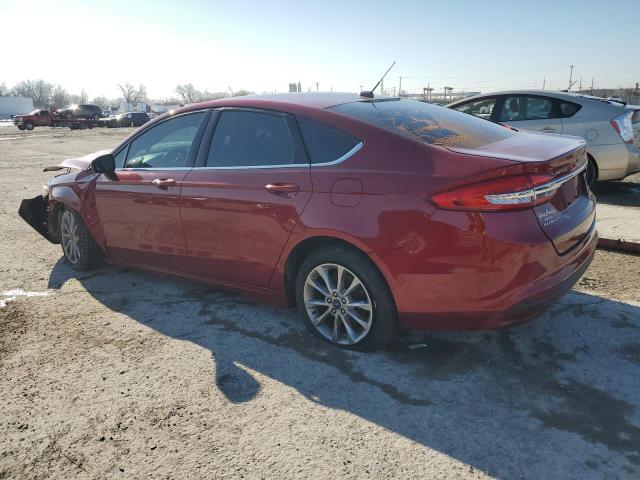  FORD FUSION 2017 Czerwony