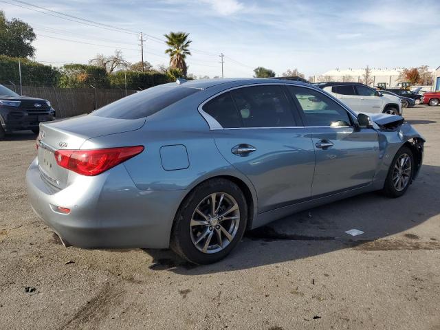  INFINITI Q50 2015 Бирюзовый