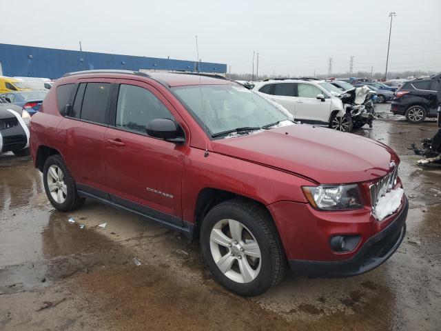 Parquets JEEP COMPASS 2016 Bordowy