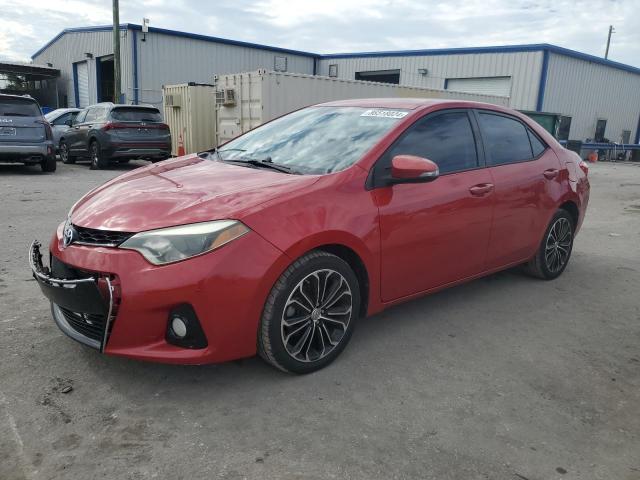  TOYOTA COROLLA 2015 Red