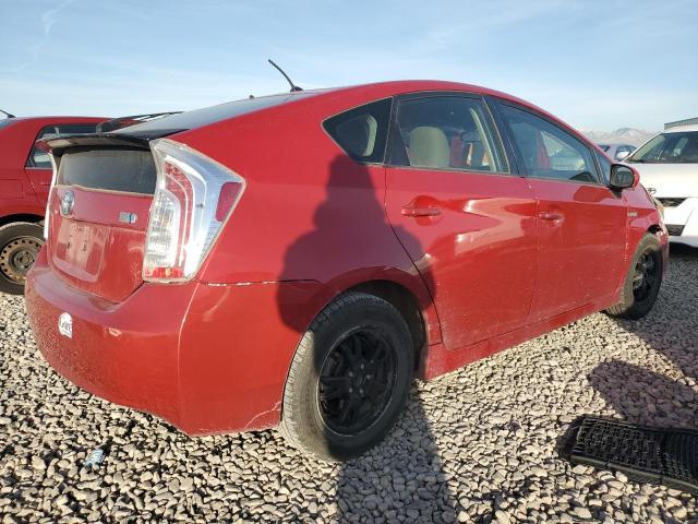  TOYOTA PRIUS 2014 Червоний