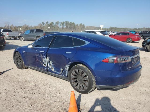 Хетчбеки TESLA MODEL S 2015 Синій