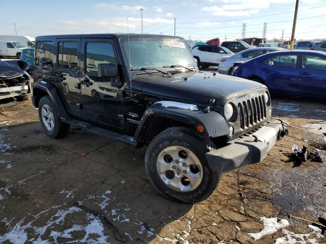 VIN 1C4BJWEG2FL721636 2015 JEEP WRANGLER no.4