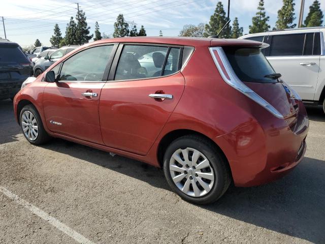  NISSAN LEAF 2013 Red