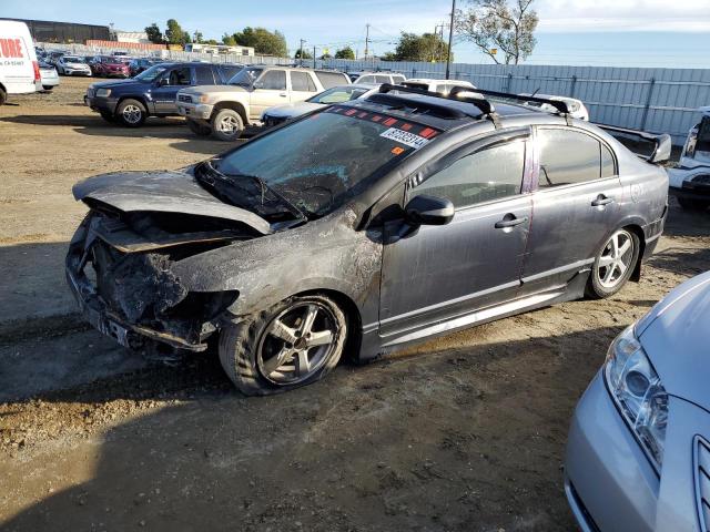 2008 Honda Civic Hybrid продається в American Canyon, CA - Burn