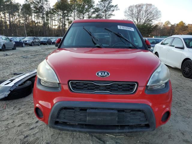  KIA SOUL 2013 Czerwony